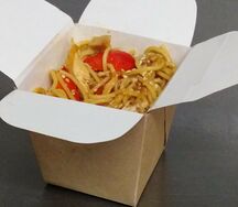 Спагетти по-азиатски с курицей