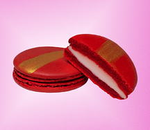 Дабл-макарон Клубничный чизкейк