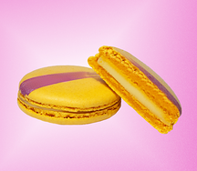 Дабл-макарон Манго-маракуйя