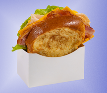 Сэндвич гриль-чиз на бриоши