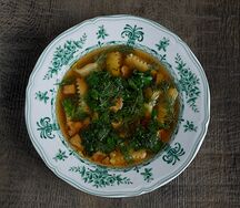 Белые грибы, аньолотти