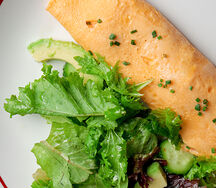 Омлет, краб, морне