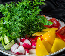 Овощная тарелка