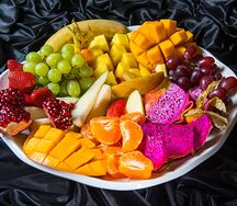 Фруктовая тарелка маленькая