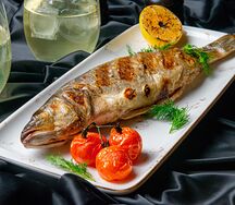 Сибас на гриле