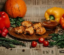 Шашлык из филе куриной грудки