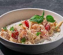 Паста с креветками