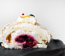 Меренговый рулет