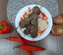 Шашлык Ханский на шпажках