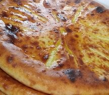 Пирог с воздушным картофелем и золотистым луком