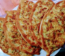 Хачапури с воздушным сыром по-аджарски