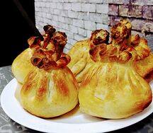 Куриная ножка в мешочке