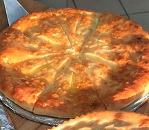 Пирог с золотистой тыквой и осетинским сыром
