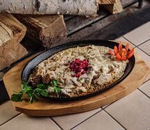 Кролик с вешенками