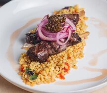 Шашлык из говяжьей вырезки