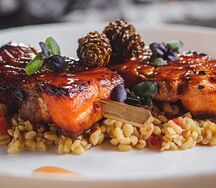 Шашлык из сёмги