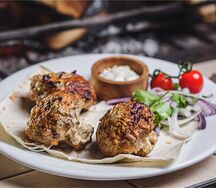 Шампиньоны на гриле