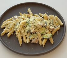 Паста Курица и Цукини 
