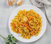 Плов с курицей
