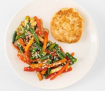 Котлета куриная с овощами по-сычуаньски