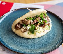 Бао с говядиной и грибами