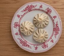 Хинкали со шпинатом