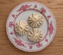 Хинкали с грибами 