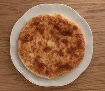 Хачапури с чесноком и зеленью 