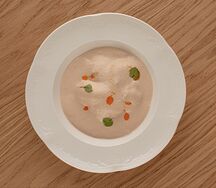 Мегрельский сациви с цыпленком на мангале