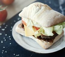 Мясной сэндвич