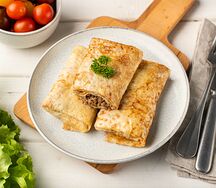 Блинчики с курицей