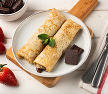 Блинчики с шоколадом