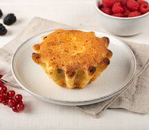 Кекс творожный с изюмом