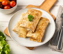 Блинчики с мясом