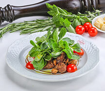 Теплый салат Корн