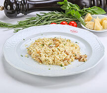 Ризотто с белыми грибами