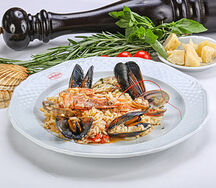 Ризотто с морепродуктами