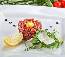 Тартар из говяжьей вырезки