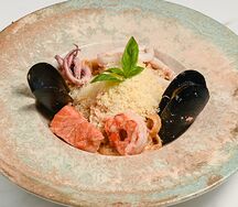 Паста с морепродуктами