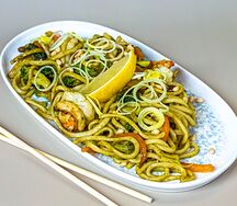 WOK лапша с креветкой