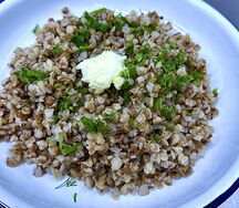Гречка с маслом
