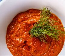 Закуска из баклажанной икры
