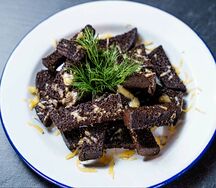Гренки по-литовски с сыром