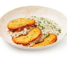 Драники с мачанкой