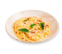 Паста с грудинкой и сливочным соусом