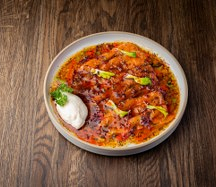 Севиче из лосося с соусом понзу