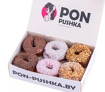 Бокс Глазированных с посыпкой new S