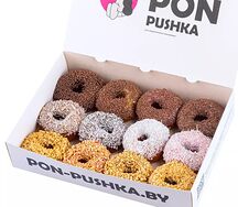 Бокс Глазированных с посыпкой new M