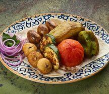 Овощи на мангале