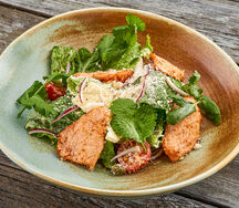 Салат Цезаридзе с курицей